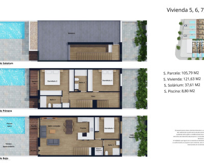 Nouvelle construction - Herenhuis - Pilar de la Horadada - Lo Monte