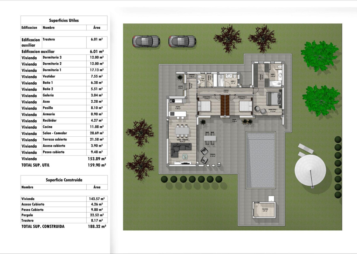 Nouvelle construction - Villa - Aspe - Poligono 19