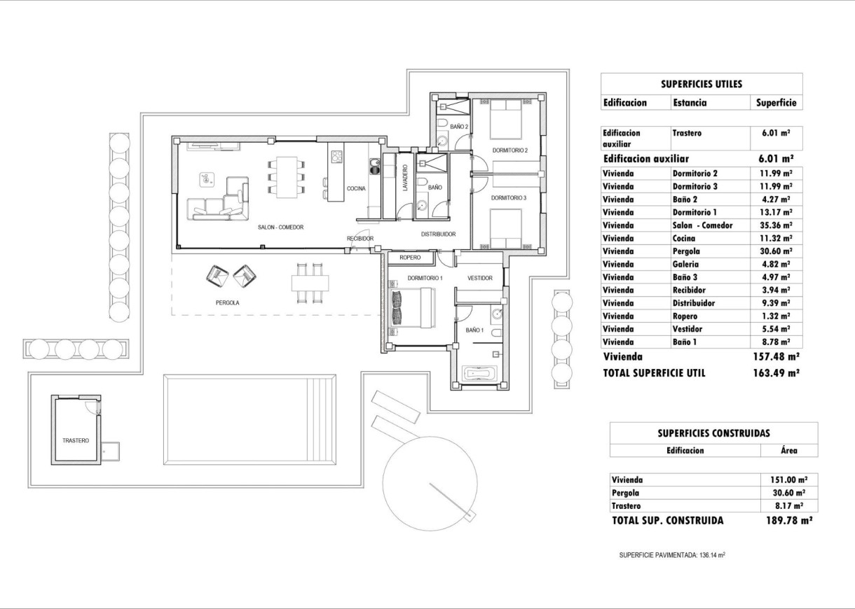 Nouvelle construction - Villa - Aspe - Poligono 19