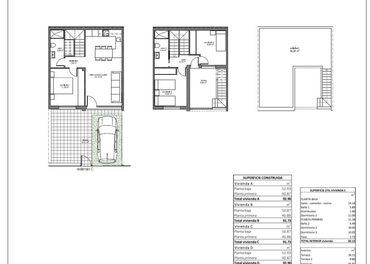 New Build - Stadshus - Pilar de la Horadada - Barrio los Segundas