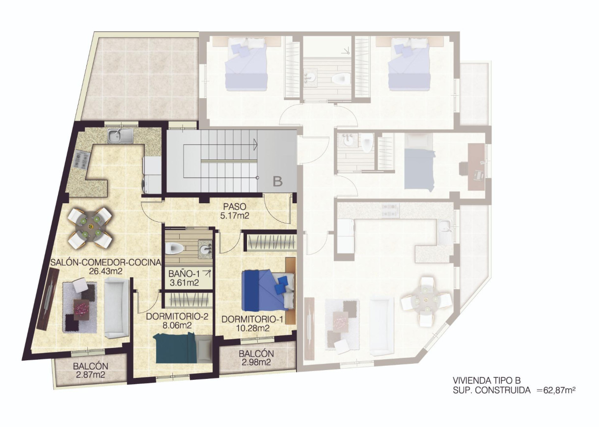 New Build - Apartment - Jacarilla - pueblo