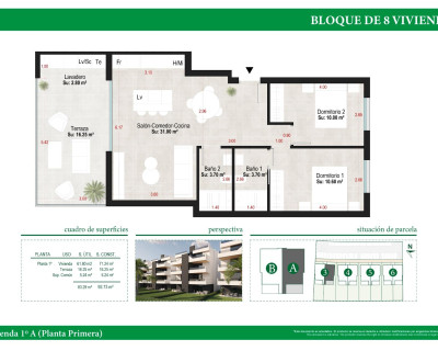 Nouvelle construction - Appartement - Alhama de Murcia - CONDADO DE ALHAMA GOLF RESORT