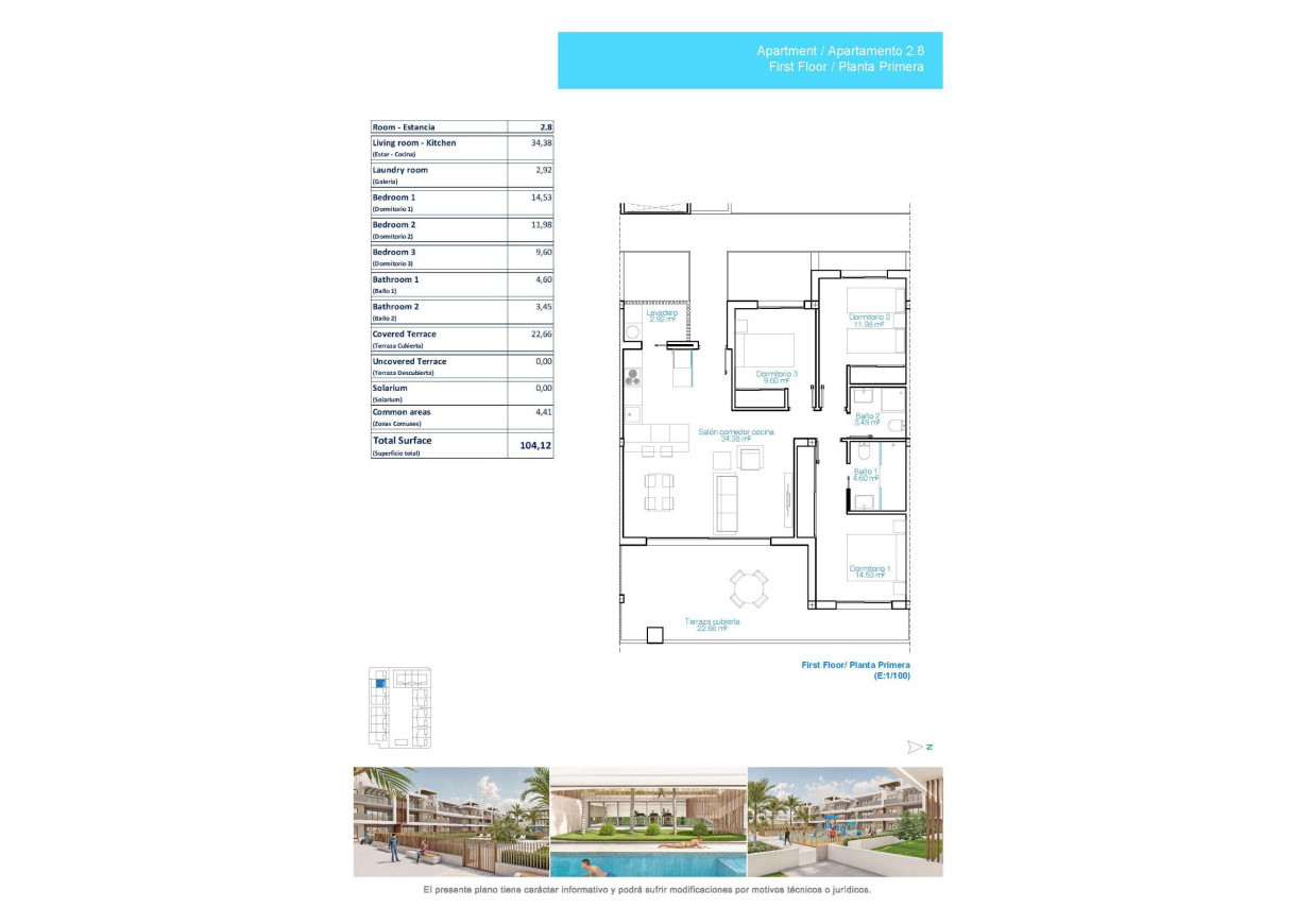New Build - Lägenhet - Pilar de la Horadada - Playa de las Higuericas