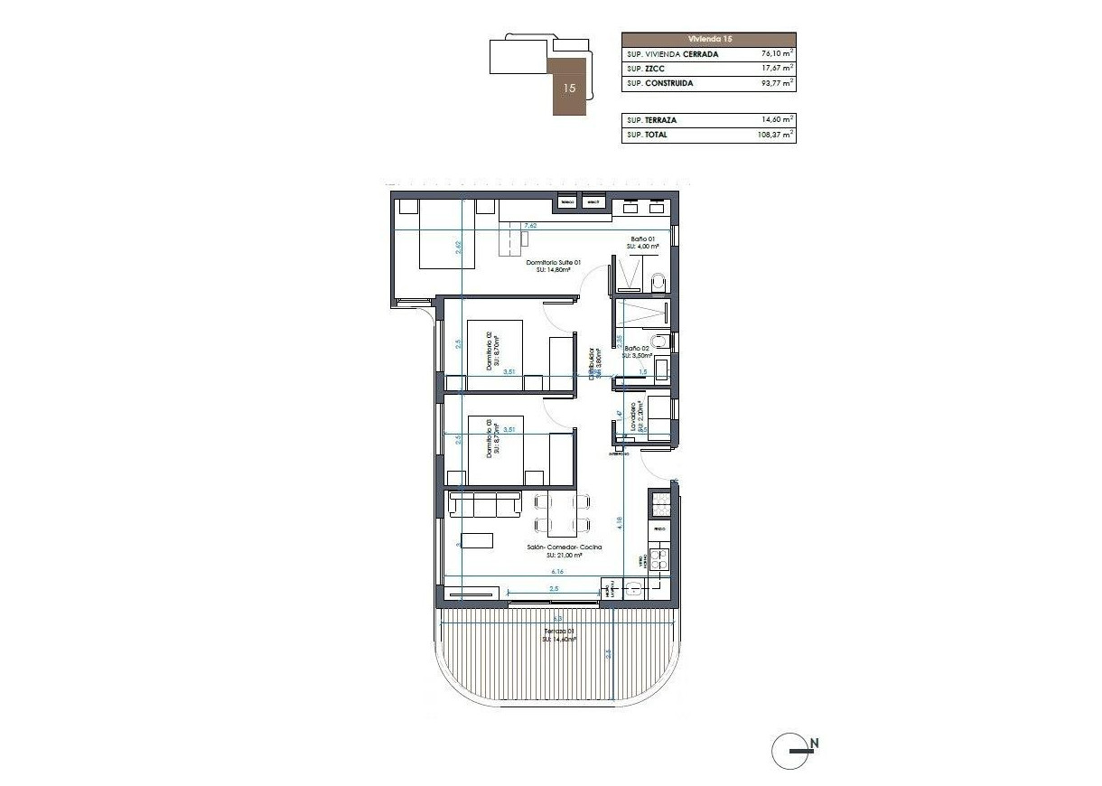 Nouvelle construction - Appartement - Guardamar del Segura - Camino del Puerto