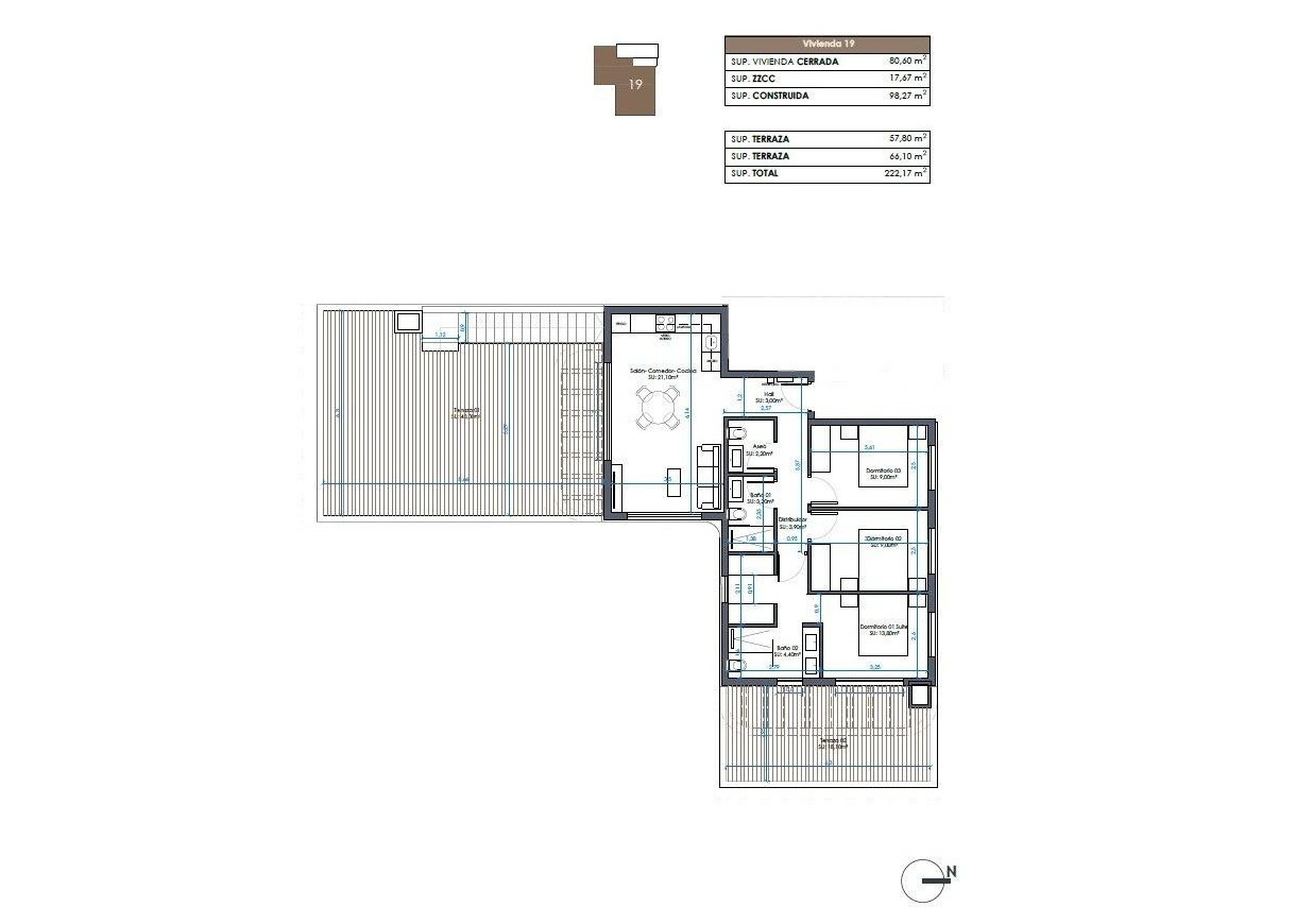 Nouvelle construction - Penthouse - Guardamar del Segura - Camino del Puerto