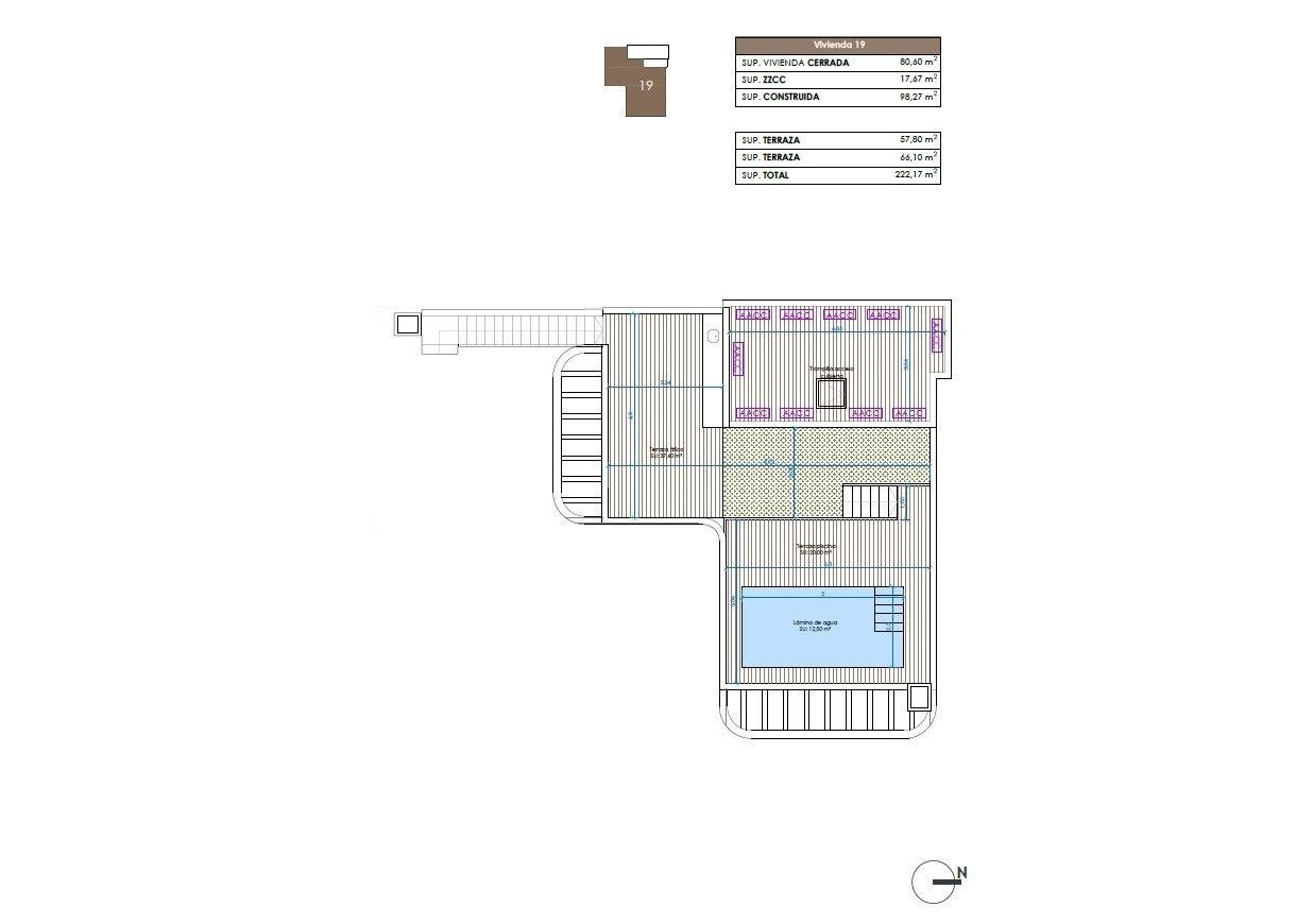 Nouvelle construction - Penthouse - Guardamar del Segura - Camino del Puerto