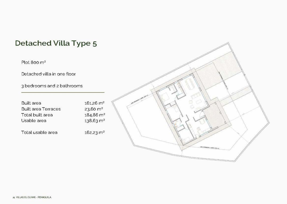 New Build - Villa - Penaguila - El Olivar
