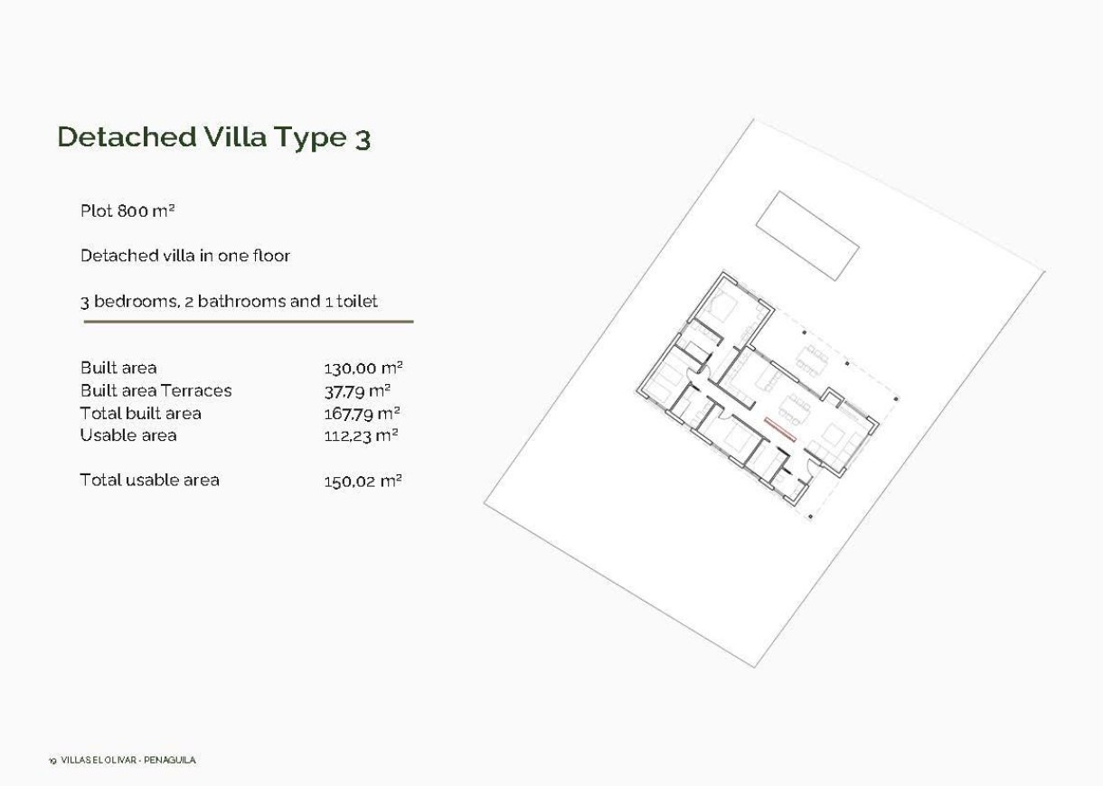 New Build - Villa - Penaguila - El Olivar