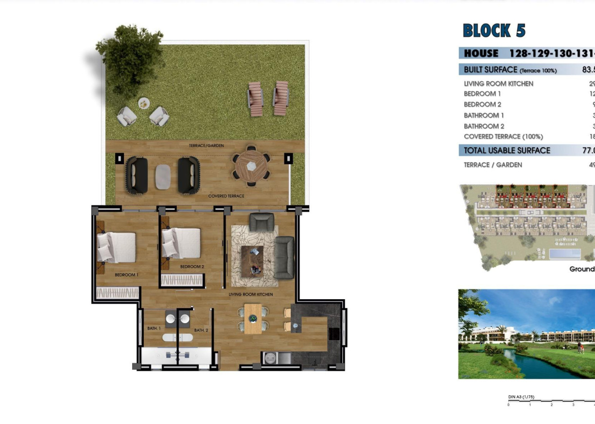 New Build - Lägenhet - Los Alcázares - La Serena Golf