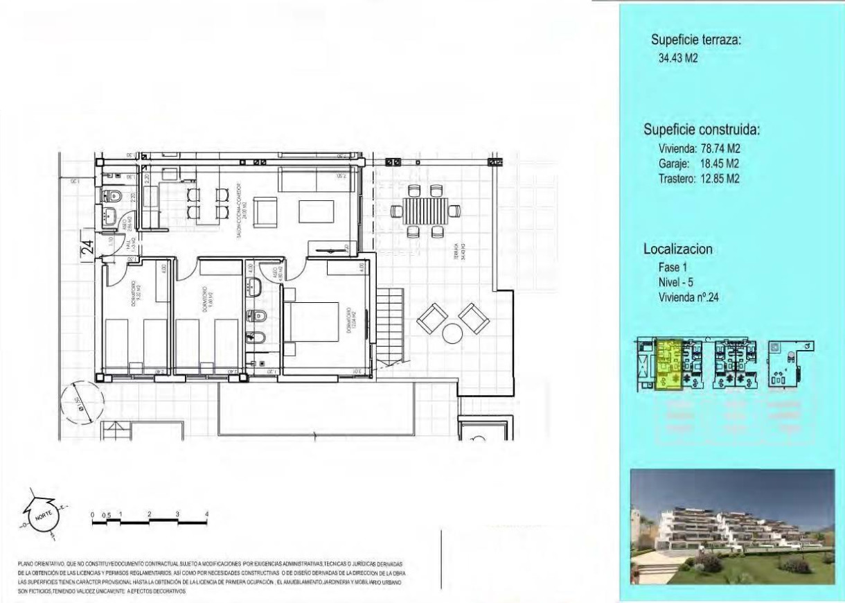 New Build - Penthouse - Vera - Vera playa