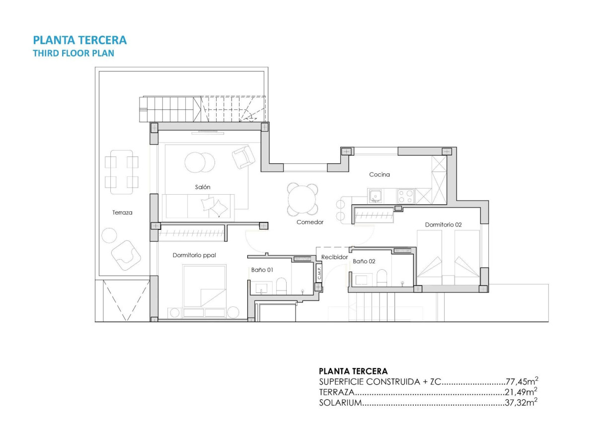Nouvelle construction - Penthouse - Torre Pacheco - Santa Rosalia Lake And Life Resort