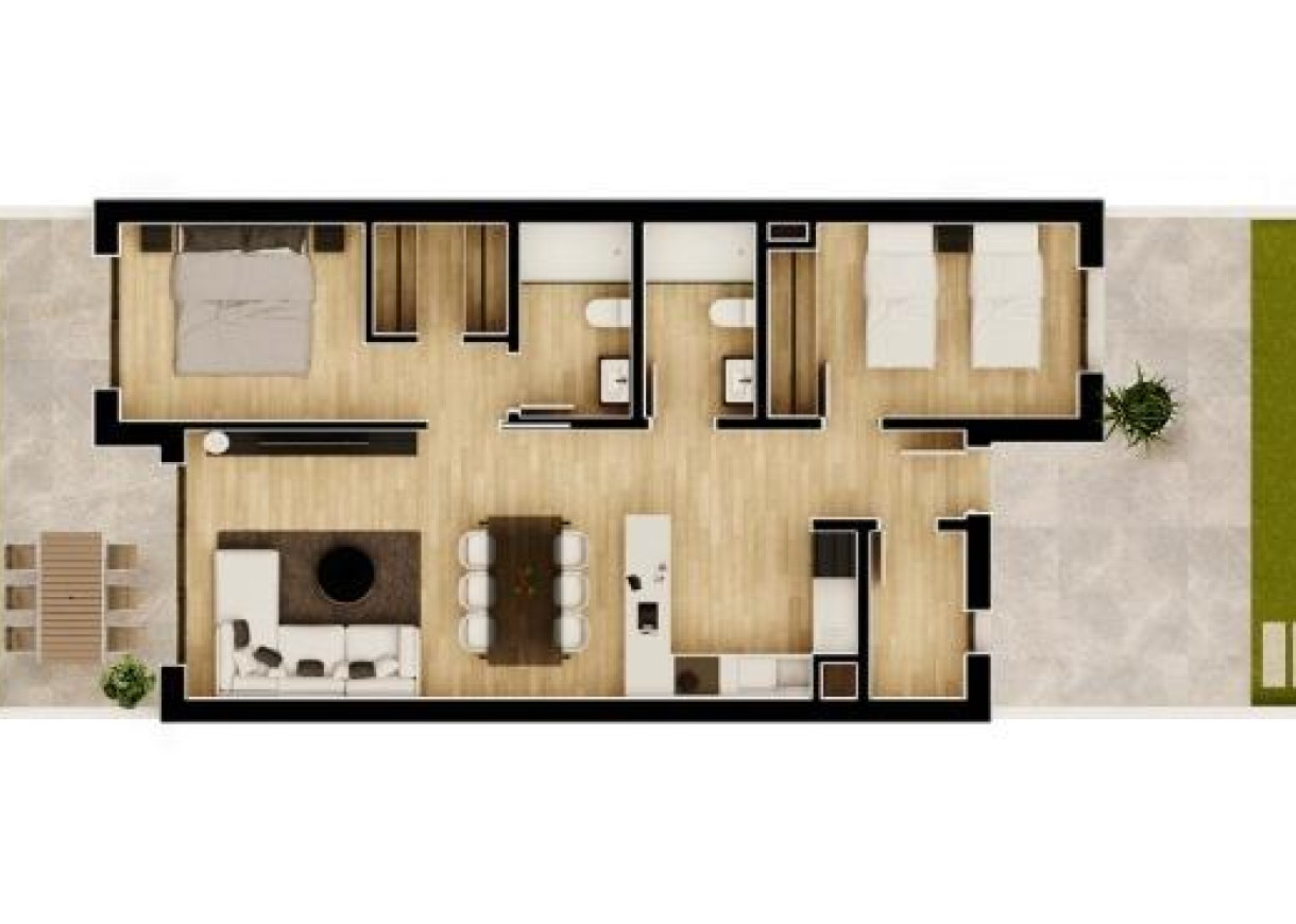 New Build - Apartment - Monforte del Cid - Alenda Golf