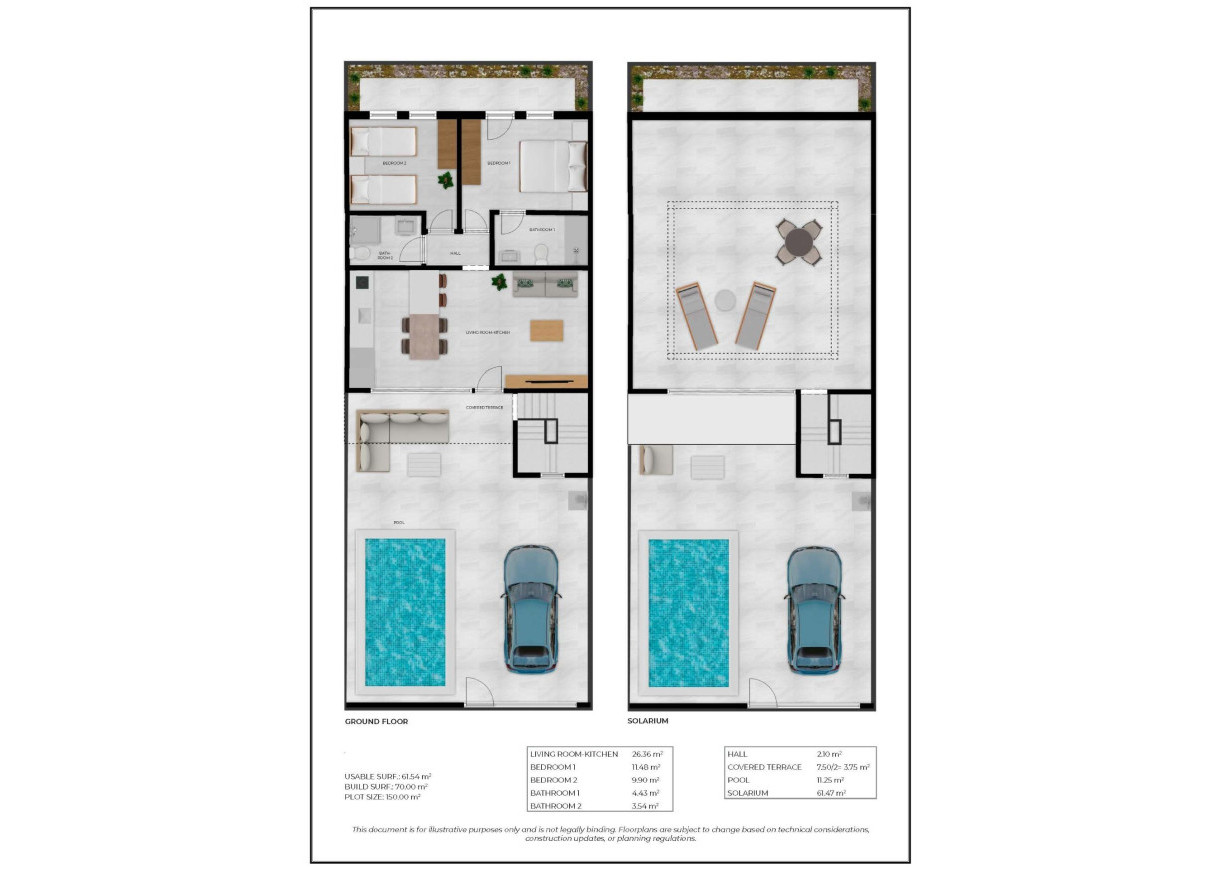 New Build - Town house - Fuente Álamo - La Pinilla