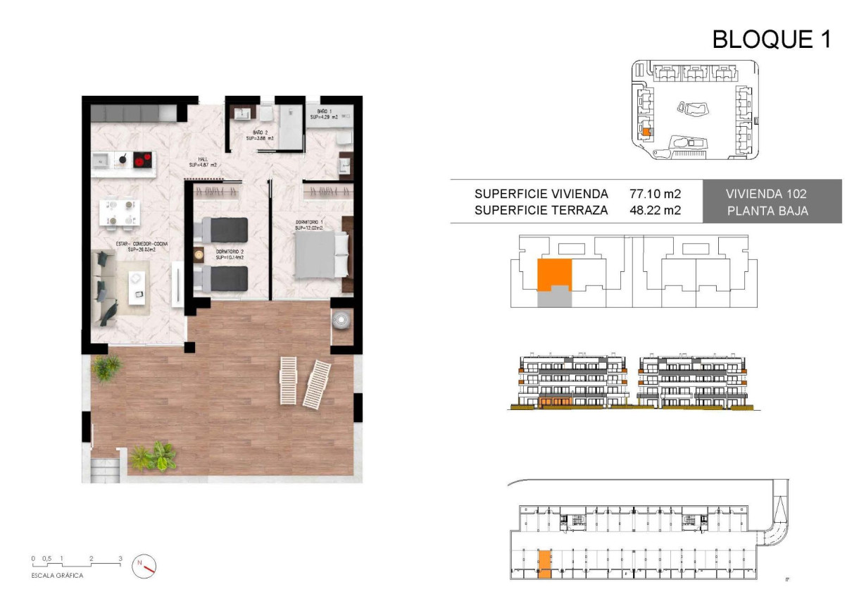 Nouvelle construction - Appartement - Torrevieja - La Siesta