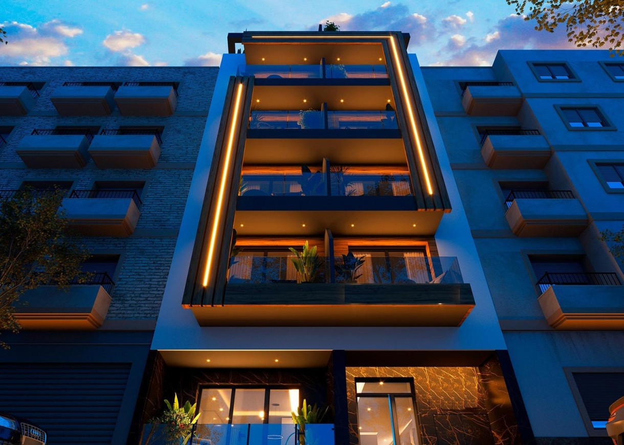 New Build - Lägenhet - Torrevieja - Playa de El Cura