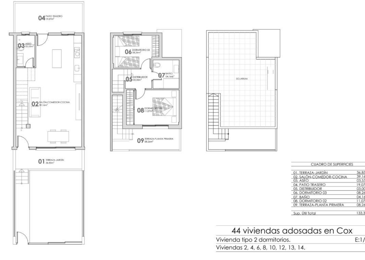 New Build - Town house - Cox - Sin Zona