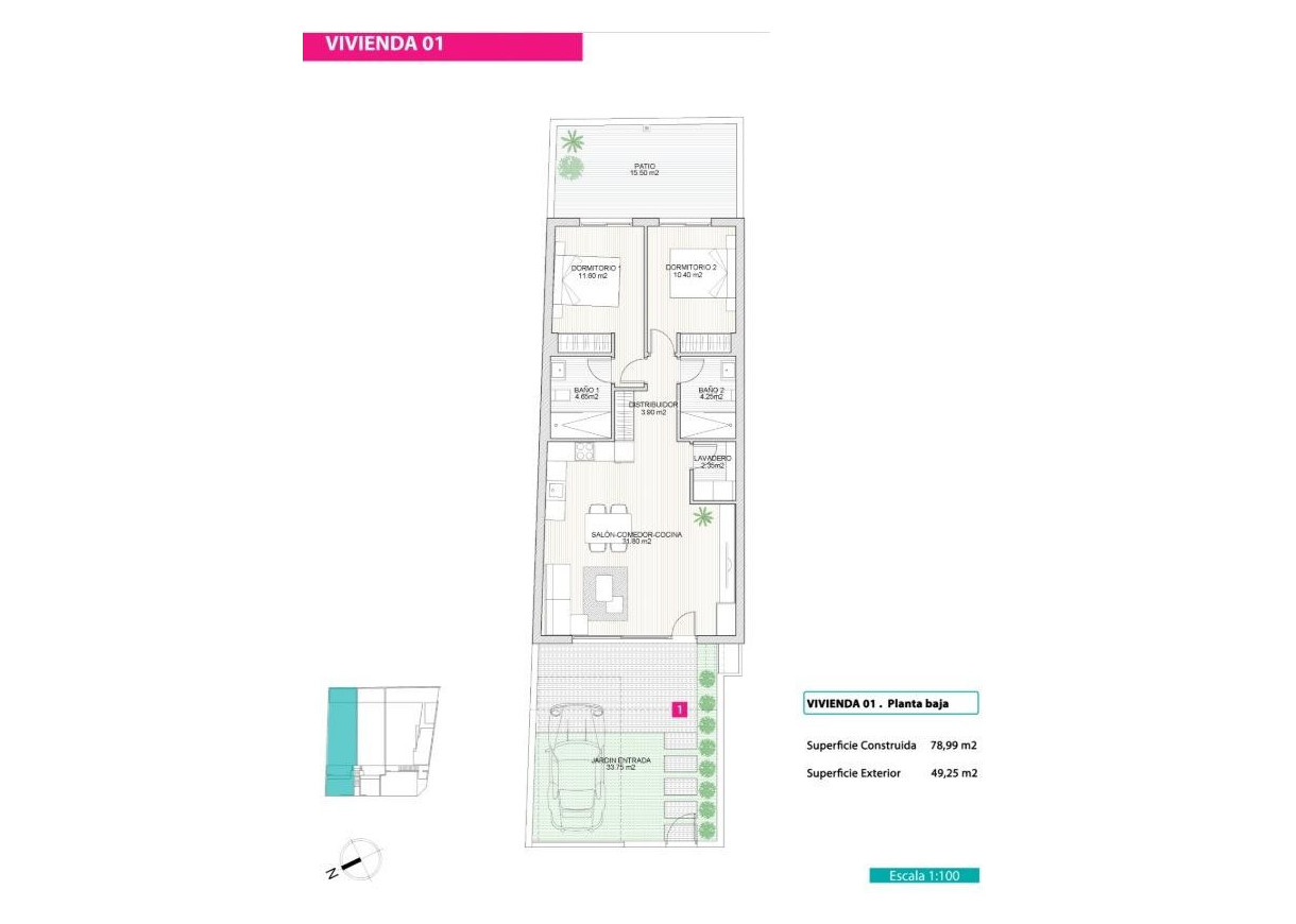 New Build - Bungalow - San Pedro del Pinatar - Lo pagan