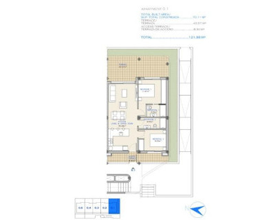 New Build - Apartment - Los Alcázares - Serena Golf