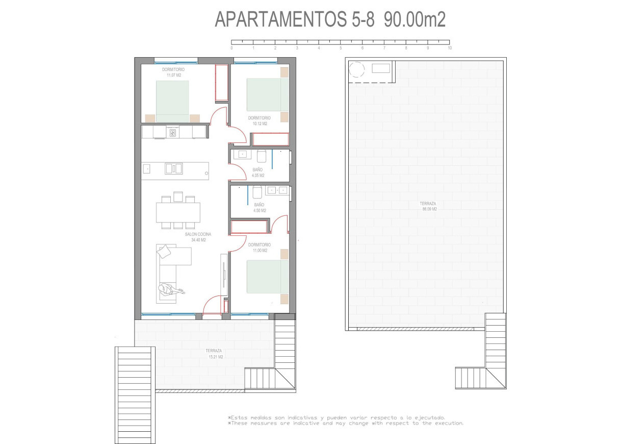 New Build - Bungalow - Pilar de la Horadada - Parque del Mediterraneo