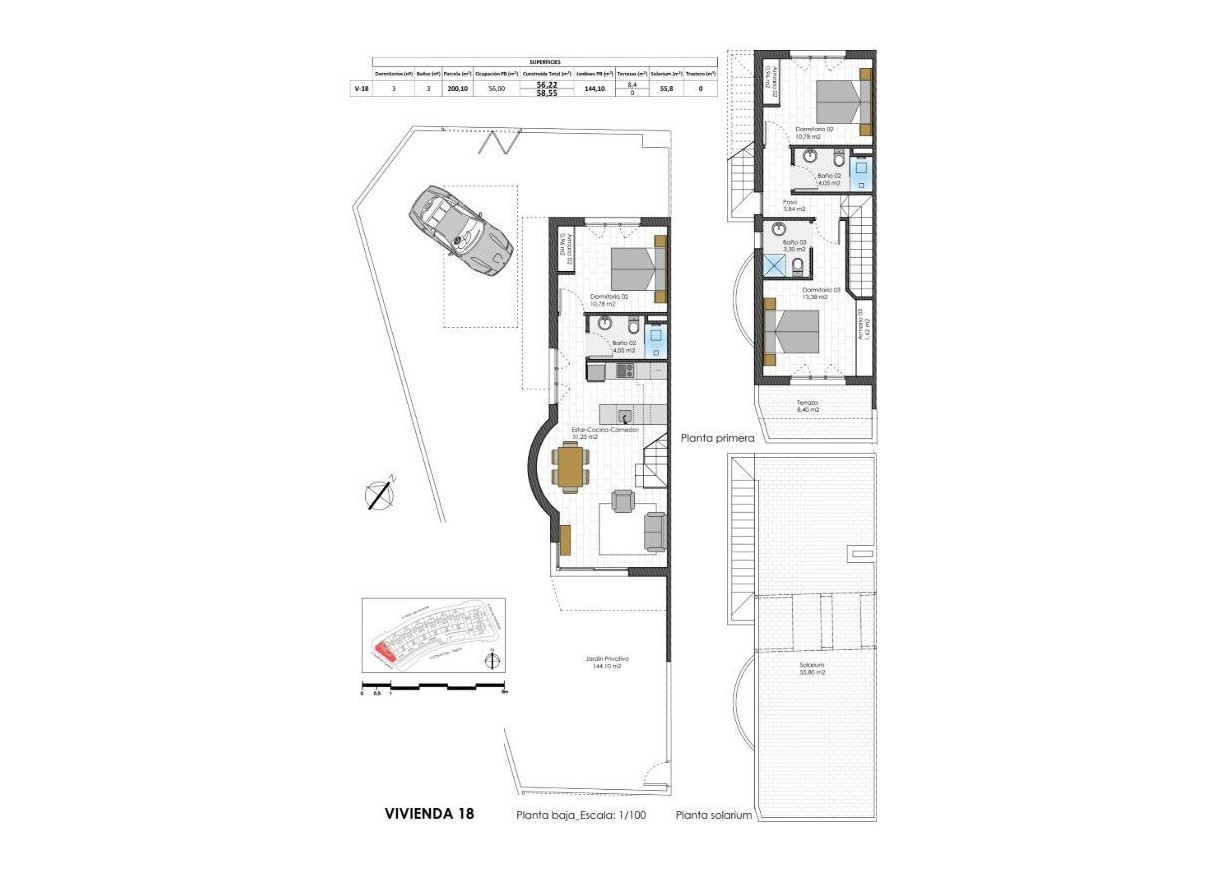 New Build - Town house - Pilar de la Horadada