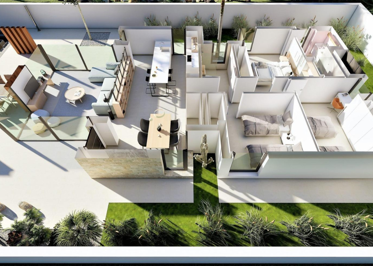 New Build - Villa - San Fulgencio - El Oasis