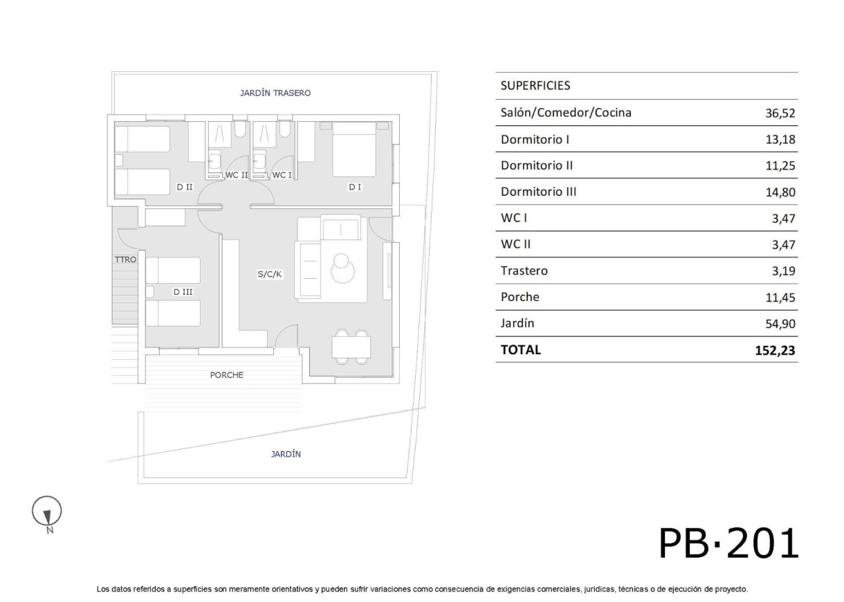 New Build - Bungalow - San Miguel de Salinas - Pueblo