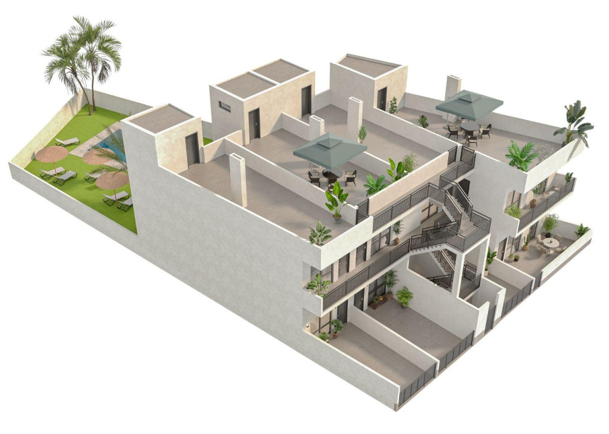 New Build - Bungalow - Hondón de las Nieves - La Canalosa