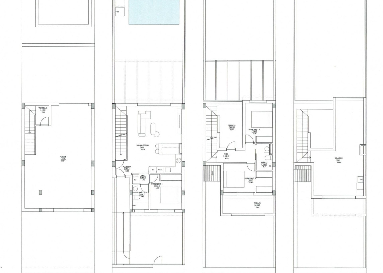 New Build - Stadshus - Los Alcázares - Serena Golf