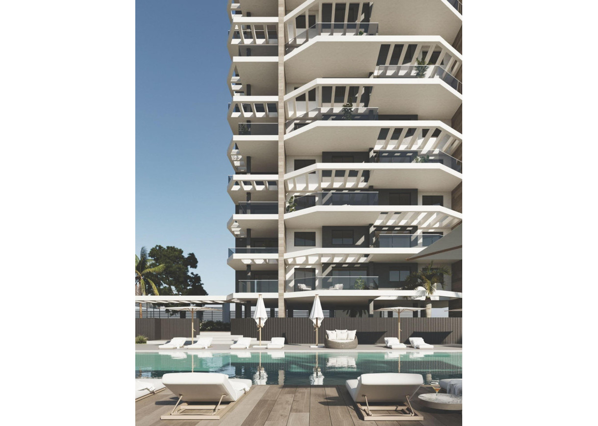 New Build - Lägenhet - Calpe - Playa Cantal Roig