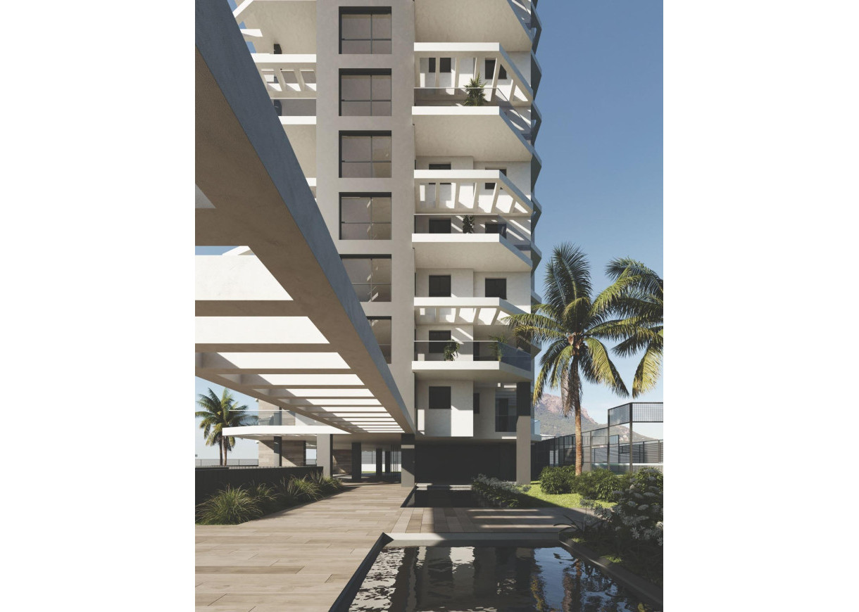 New Build - Lägenhet - Calpe - Playa Cantal Roig