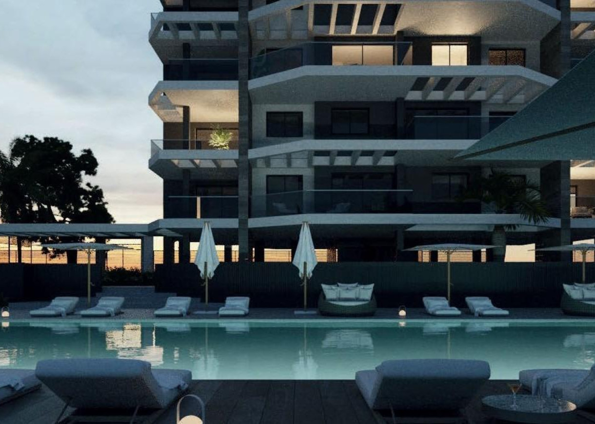 New Build - Lägenhet - Calpe - Playa Cantal Roig