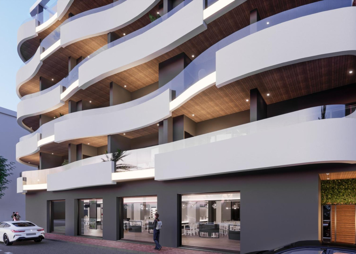 New Build - Lägenhet - Torrevieja - Habaneras