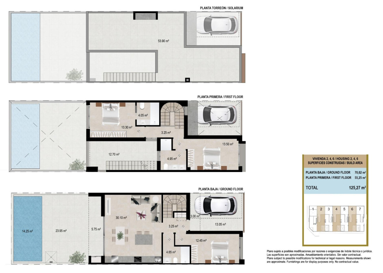 New Build - Town house - San Javier - pueblo