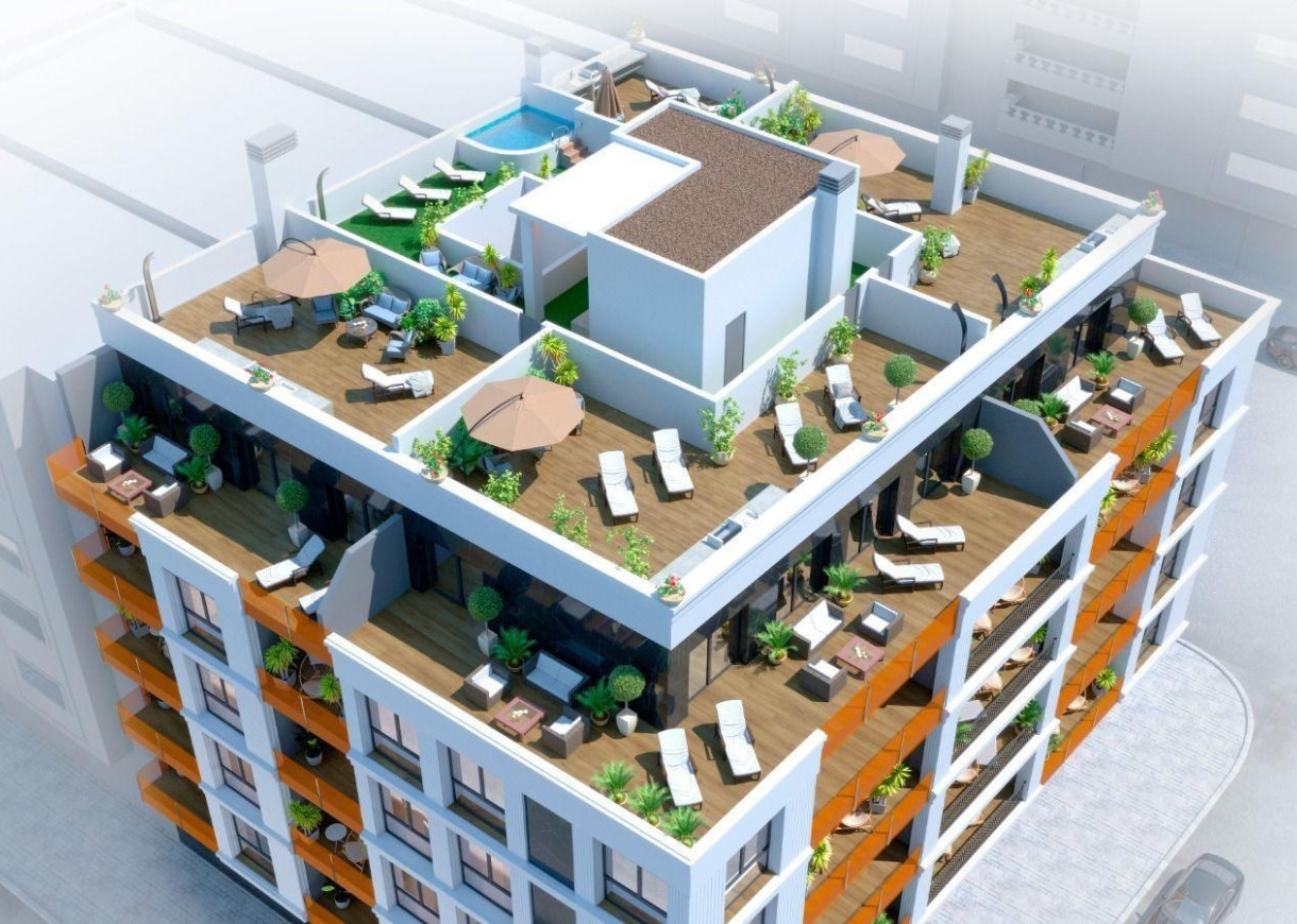 Nouvelle construction - Appartement - Torrevieja - Parque de las Naciones