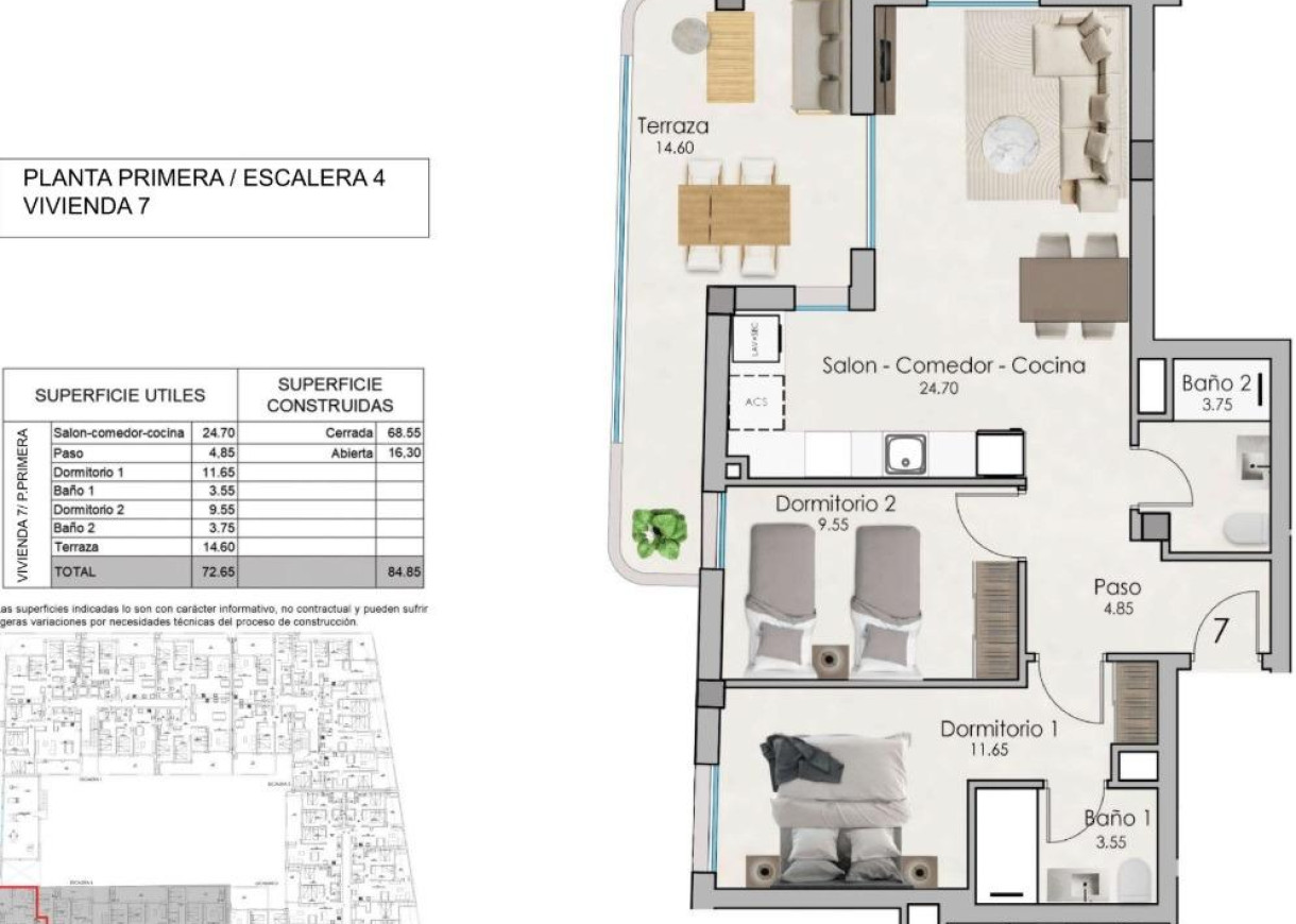 New Build - Lägenhet - Santa Pola - Estacion de autobuses