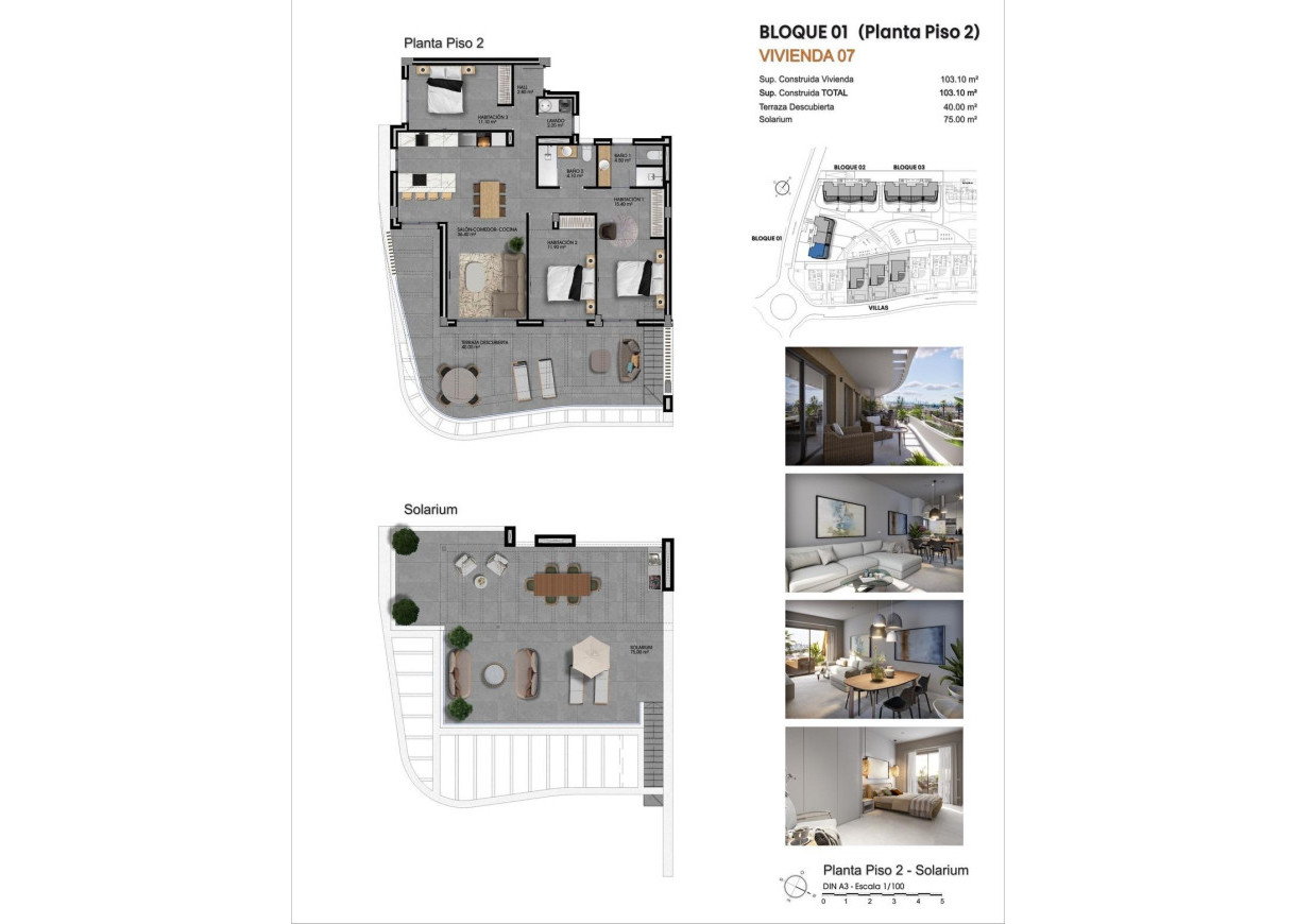 New Build - Penthouse - Finestrat - Campana garden