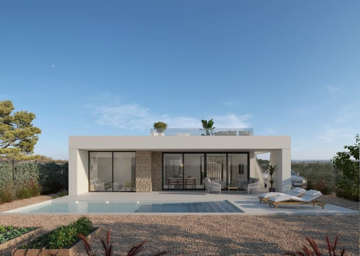 Nouvelle construction - Villa - Fuente Álamo - Hacienda Del Álamo Golf