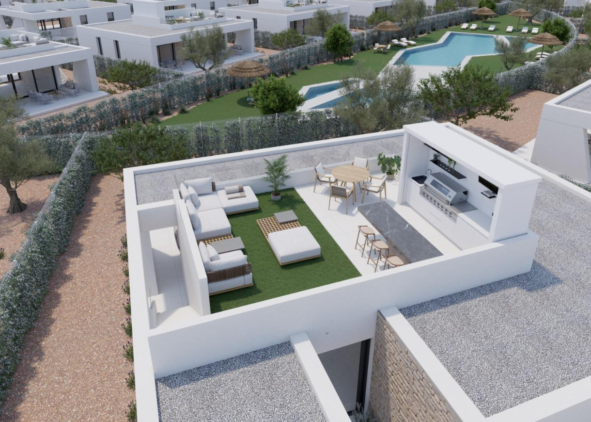 Nouvelle construction - Villa - Fuente Álamo - Hacienda Del Álamo Golf