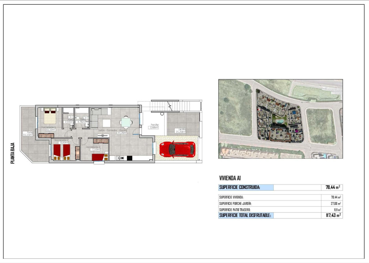 New Build - Bungalow - Cox - San Fernando