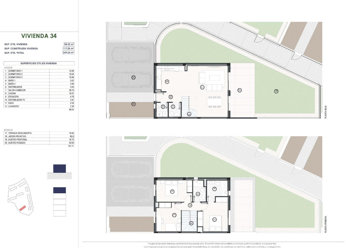 New Build - Town house - Finestrat - Balcon de finestrat