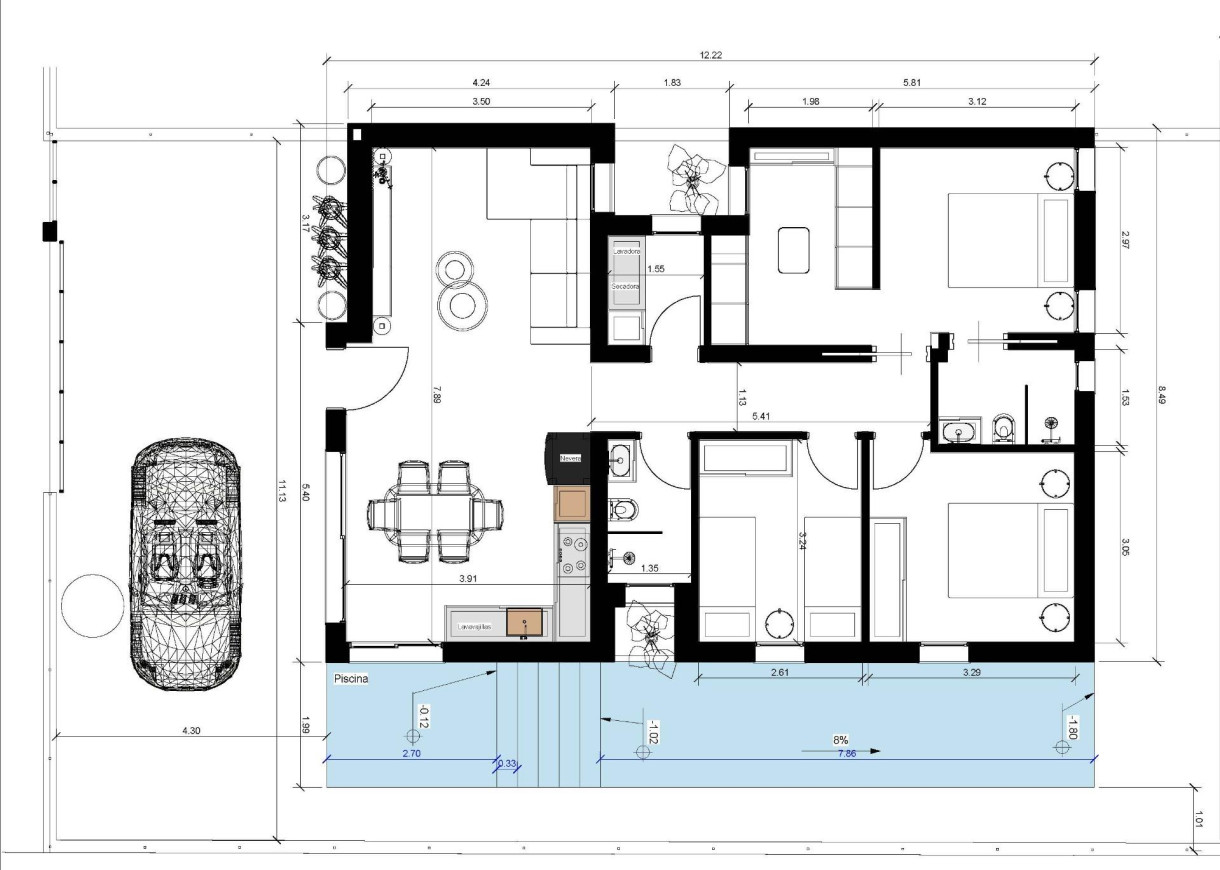 New Build - Villa - Benijofar - Urb. Monteazul