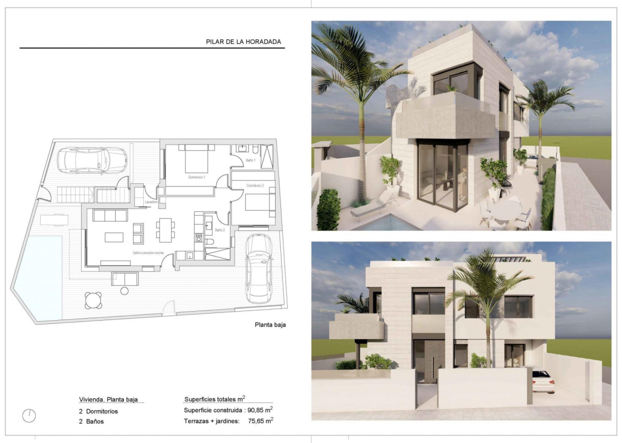 Nouvelle construction - Bungalow - Pilar de la Horadada - pueblo