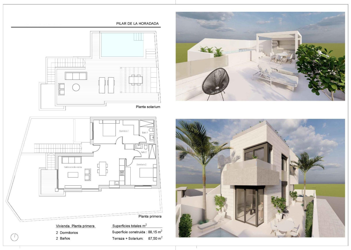 Nouvelle construction - Bungalow - Pilar de la Horadada - pueblo