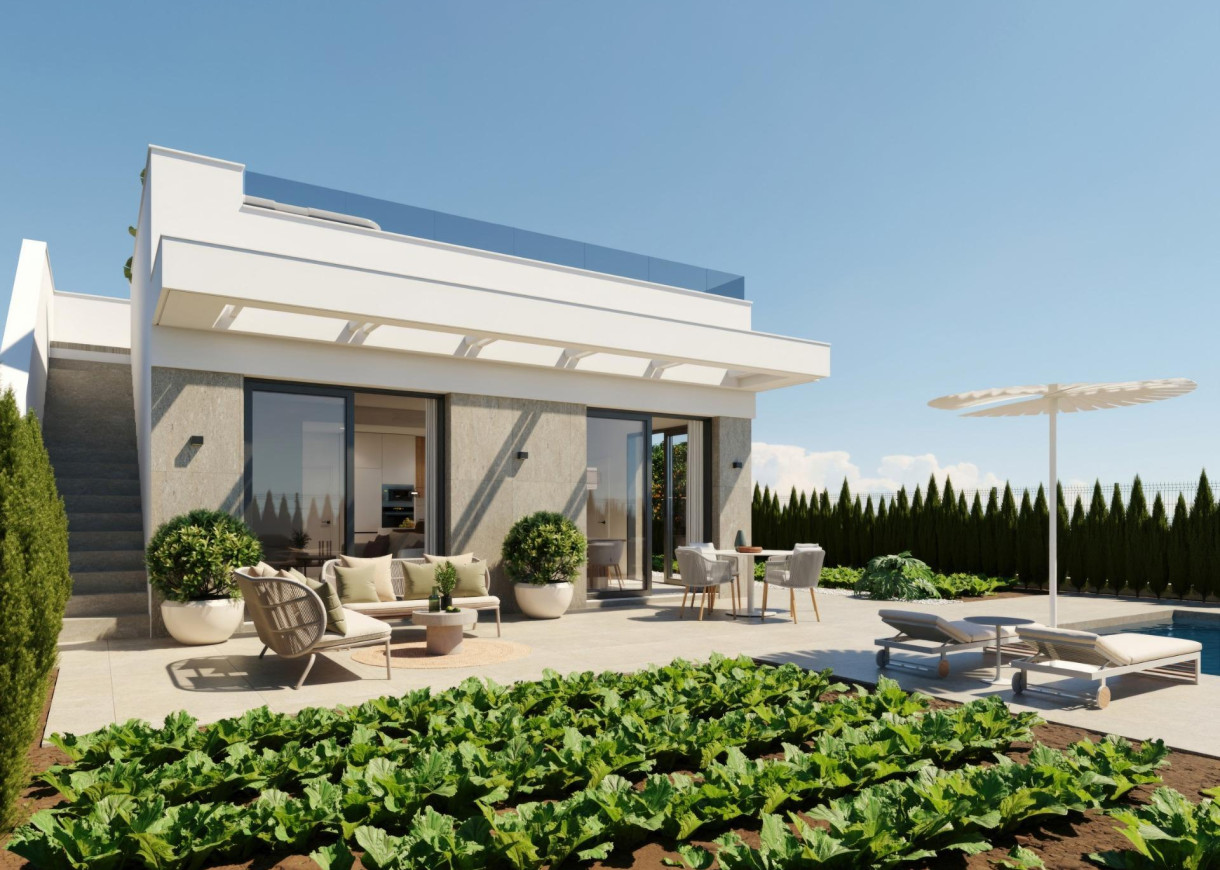 Nouvelle construction - Villa - Fuente Álamo - Hacienda Del Álamo Golf