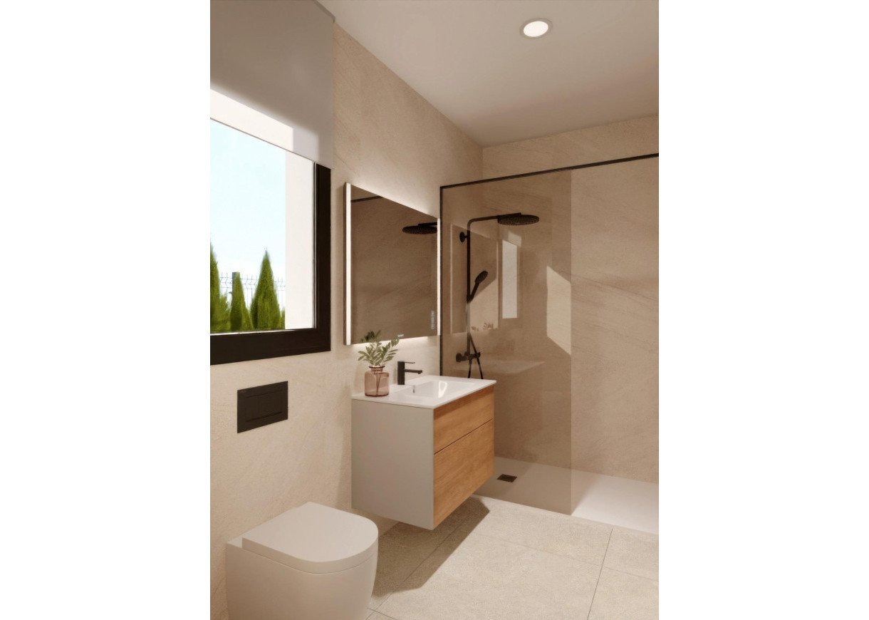 Nouvelle construction - Villa - Fuente Álamo - Hacienda Del Álamo Golf