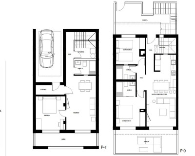 New Build - Bungalow - Torrevieja - Lago Jardín II