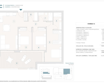 New Build - Lägenhet - Benijofar - Pueblo