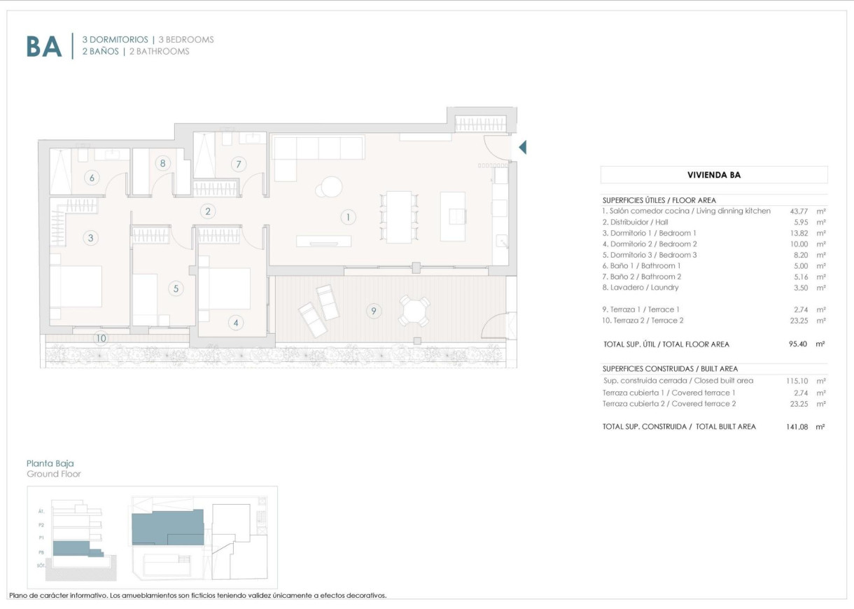 New Build - Lägenhet - Benijofar - Pueblo