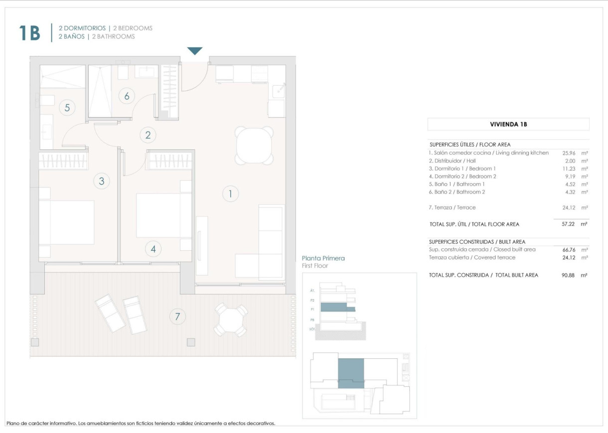 New Build - Lägenhet - Benijofar - Pueblo
