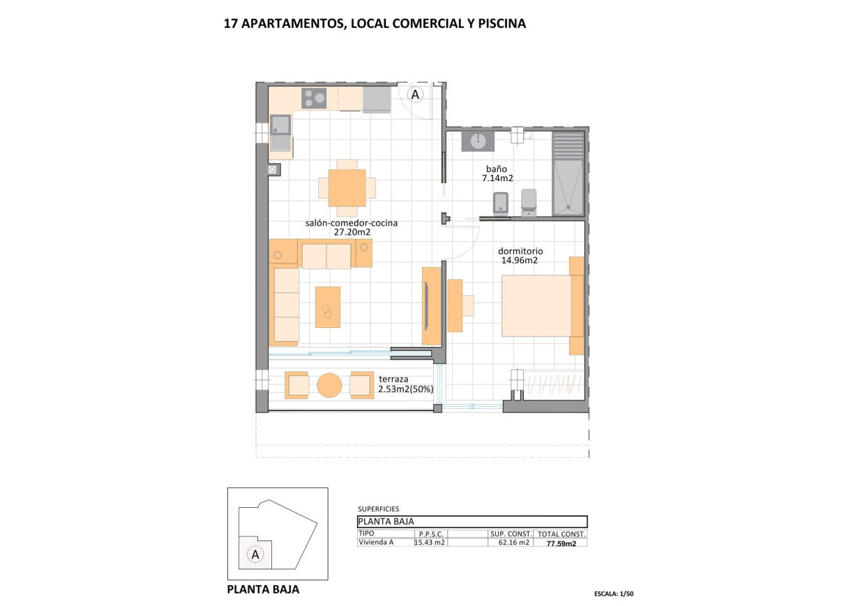 New Build - Lägenhet - San Pedro del Pinatar - Lo pagan